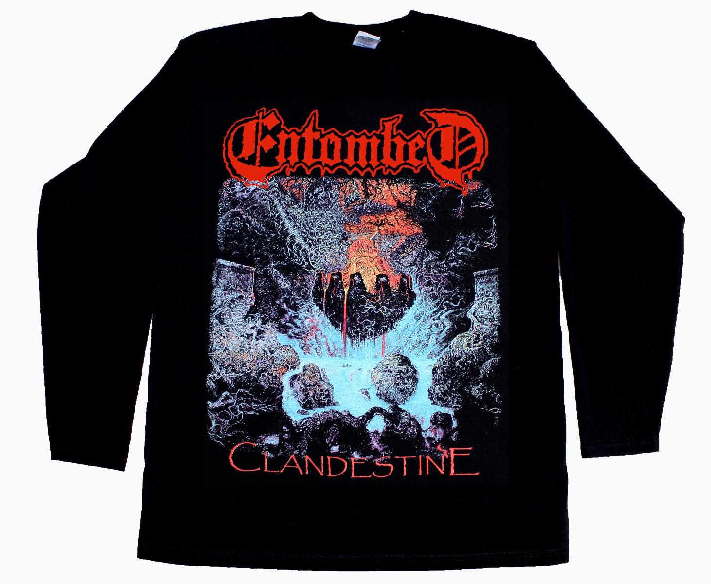 Entombed Left Hand Path Clandestine New Black T-shirt 345xl - Etsy