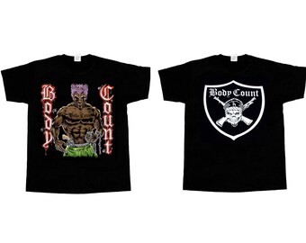 ヴィンテージ 1992 ボディカウント コップキラー Tシャツ (アイスT