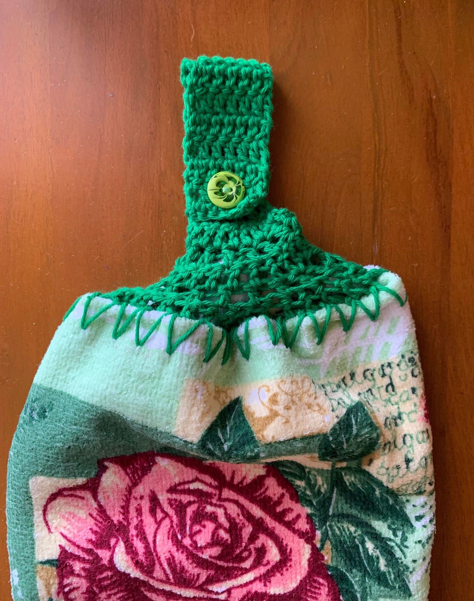 Crochet Button up Hanging Hand/tea Towels double Thickness Etsy Australia