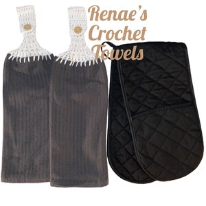 Crochet tea towel bundle