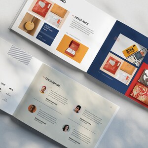 Portfolio Template Showcase Client Portfolio Template Word & Indesign ...