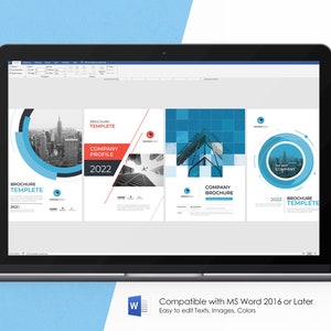 Brochure Template Bundle, Company Brochure Design (Canva, InDesign, Docx) image 6