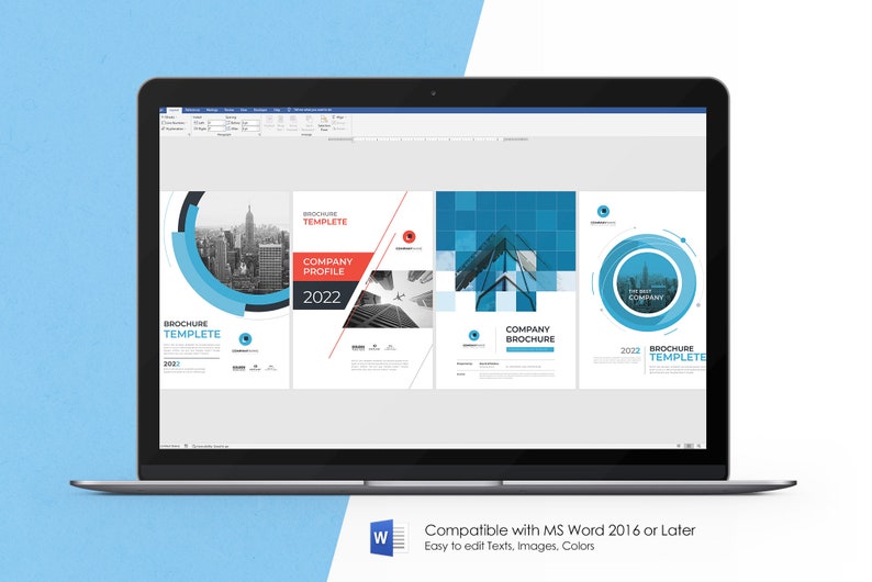 Brochure Template Bundle, Company Brochure Design (Canva, InDesign, Docx) image 6