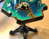 Forest Lake Theme Epoxy Coffee Table