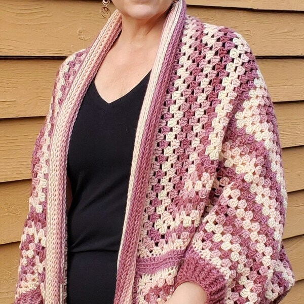 Hand Crochet Shrug Etsy