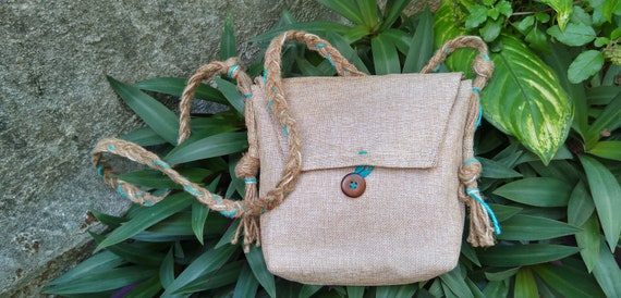jute sling bags
