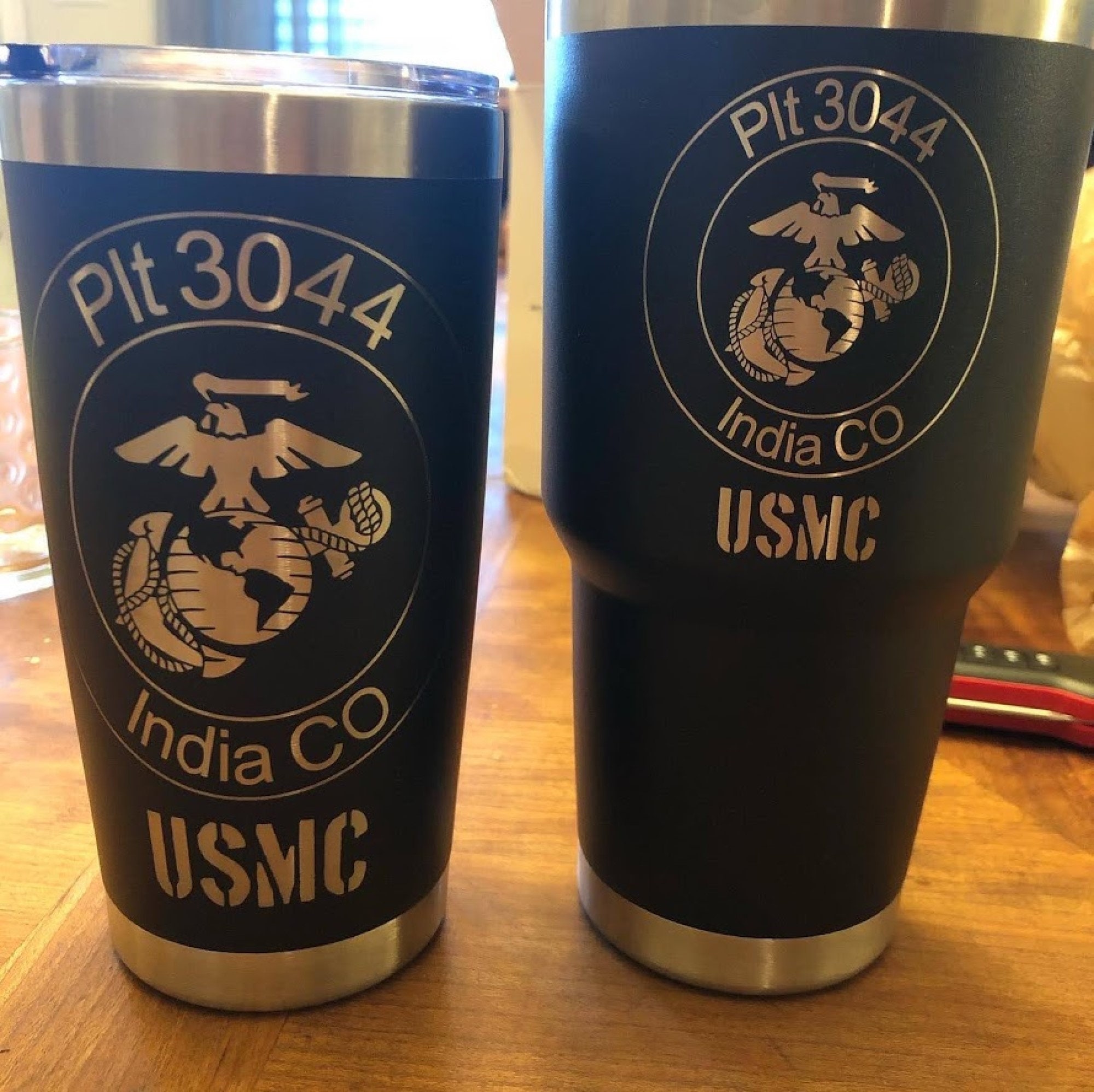 Custom Laser Engraved Tumbler Etsy
