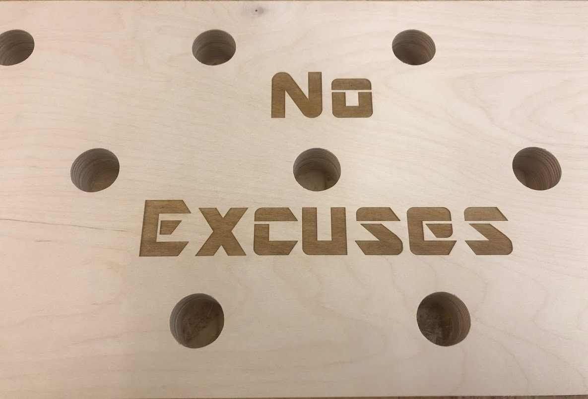 Climbing Pegboard 12 X 48 Climbing Peg Board, PERSONALIZED ENGRAVING