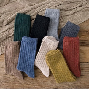 Wool socks, soft, cosy, Thermal and warm, ladies, Christmas gift