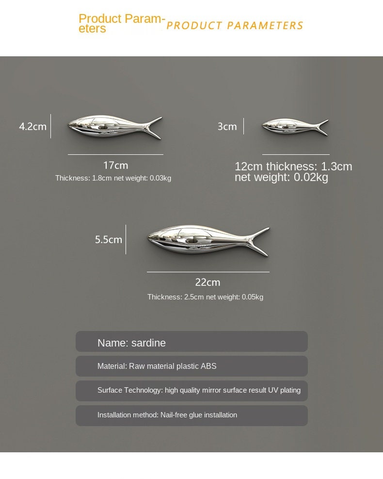 Kreative Fische WandkunstMosaik Schule der Fische3D | Etsy