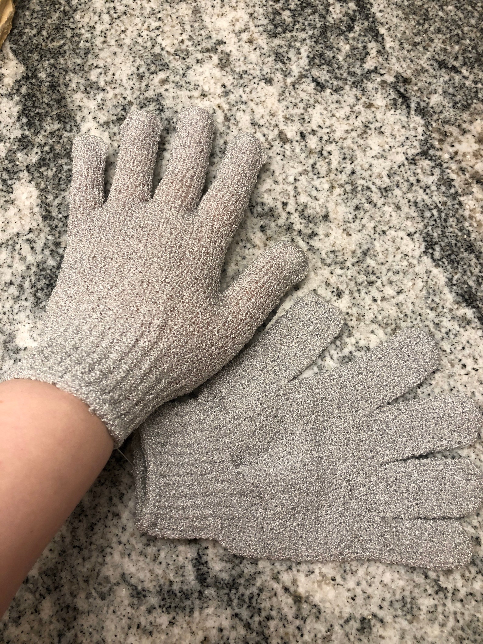 Exfoliating gloves bath gloves shower gloves gentle Etsy