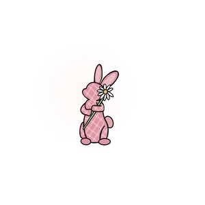 Easter Bunny Door Hanger Template | Bunny Sign Template | Digital Download | Door Hanger Template | Digital File | Easter Door Hanger