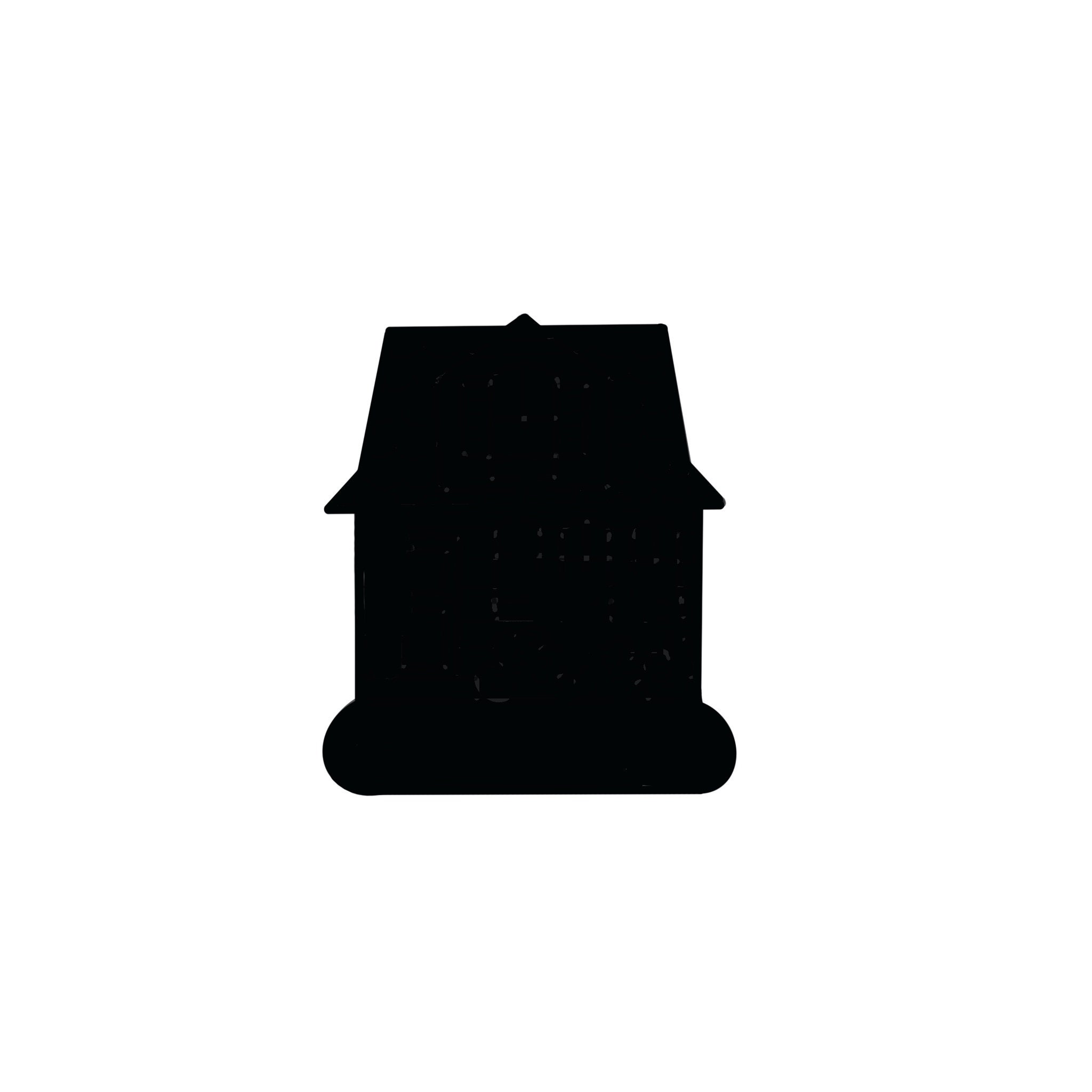 Welcome House Template House Shaped Door Hanger Template Hanger ...