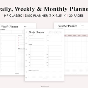 Student Planner Printable, Happy Planner Inserts, University Planner ...
