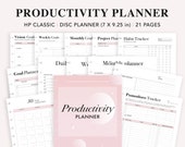 Productivity Planner Bundle: HP Classic Inserts, Project Tracker (PDF)