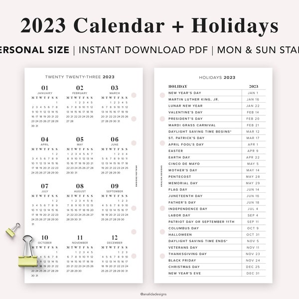 Filofax Personal - Etsy