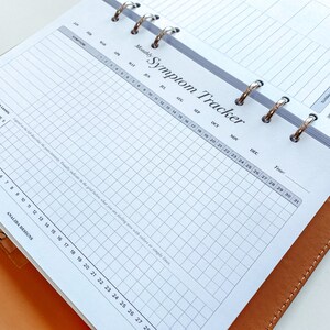 Personal Symptom Tracker: Printable Medical Planner (PDF Download) image 6