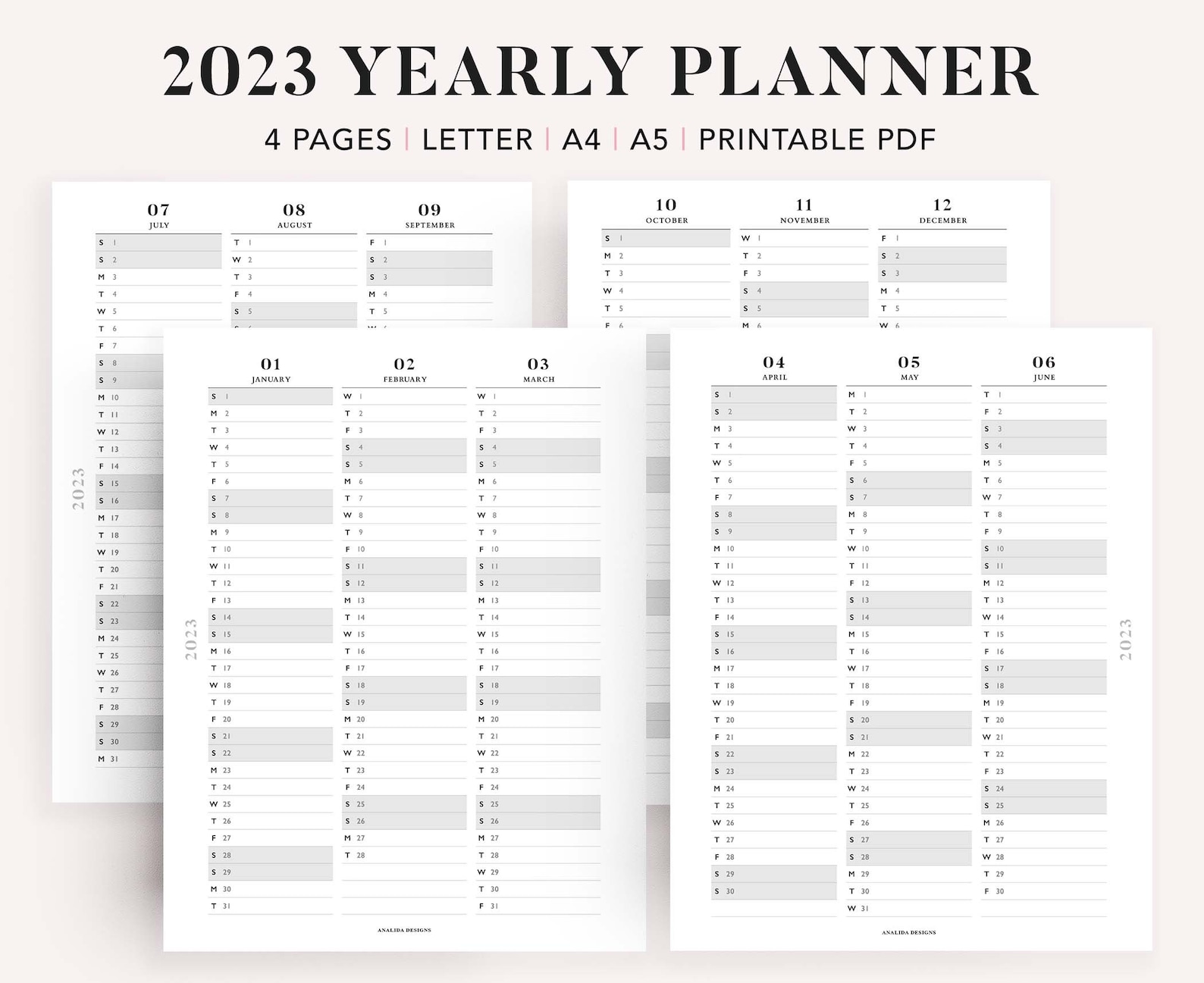 2023 quarterly calendar printable customize and print - quarterly calendars 2023 free printable word templates quarterly | printable calendar 2023 quarterly