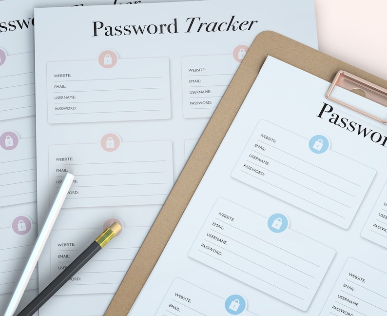 Password Tracker, Password Organizer, Password Keeper, Password Keeper, Password List, Password List, Password Tracker, Password Tracker, Password Tracker, Password Tracker Bild 7