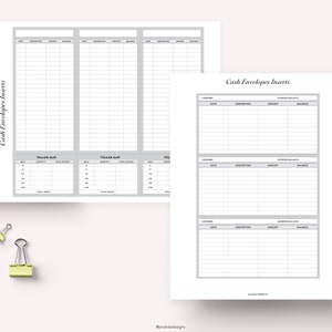 Finance Planner Printable, Debt Snowball, Savings Tracker, Budget Binder, Personal Finance, Digital Financial Planner, A5 Planner Inserts image 9