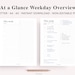 Hobonichi Daily Planner Printable, Daily Weekly Monthly Planner ...