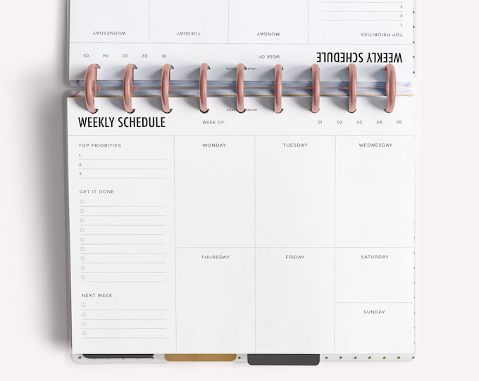 Self-care Checklist Tracker: Happy Planner Classic Insert (PDF) - Etsy ...