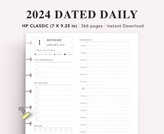 Free Printable Planner 2024 – Happy Templates You'll Love!