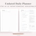 Hobonichi Daily Planner Printable Daily Weekly Monthly - Etsy