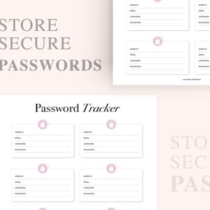 Password Tracker, Password Organizer, Password Keeper, Password Keeper, Password List, Password List, Password Tracker, Password Tracker, Password Tracker, Password Tracker Bild 8