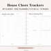Cleaning Schedule Printable, Happy Planner Classic Insert, Chore Chart ...