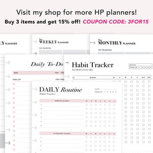 Daily Planner Printable Happy Planner Classic, Day Planners Agenda and ...