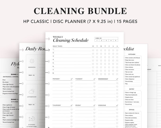 Self-care Checklist Tracker: Happy Planner Classic Insert (PDF) - Etsy ...