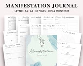 Law of Attraction Planner: Manifestation Journal, 369 Method (PDF)