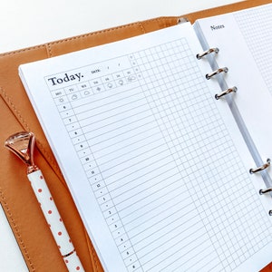 Hobonichi Daily Planner Printable, Daily Weekly Monthly Planner ...