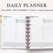 Daily Planner Printable Happy Planner Classic, Day Planners Agenda and ...