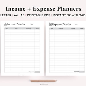 Finance Planner Printable, Debt Snowball, Savings Tracker, Budget Binder, Personal Finance, Digital Financial Planner, A5 Planner Inserts image 8