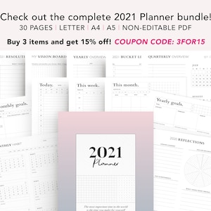 Hobonichi Daily Planner Printable, Daily Weekly Monthly Planner ...