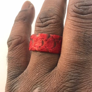 Authentic Python ring