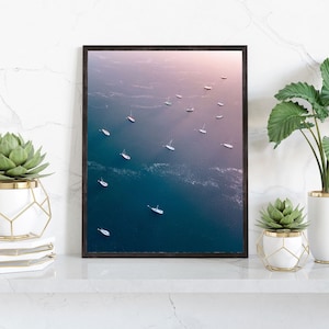 Sailboats Sunrise Photo, Boating Wall Art, Sailboats at Sunrise, Lake Mendota Photo, Wisconsin Sailboats Print, Nautical Wall Art, Sailing