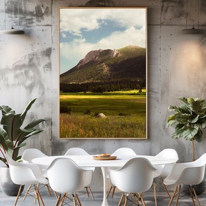 Rocky Mountain Fine Art Print, RMNP muurkunst, berg kunst aan de muur, Rocky Mountain National Park, western decor, Rocky Mountain-kunst
