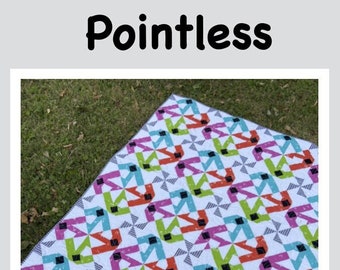 Pointless Quilt Pattern--Digital Download