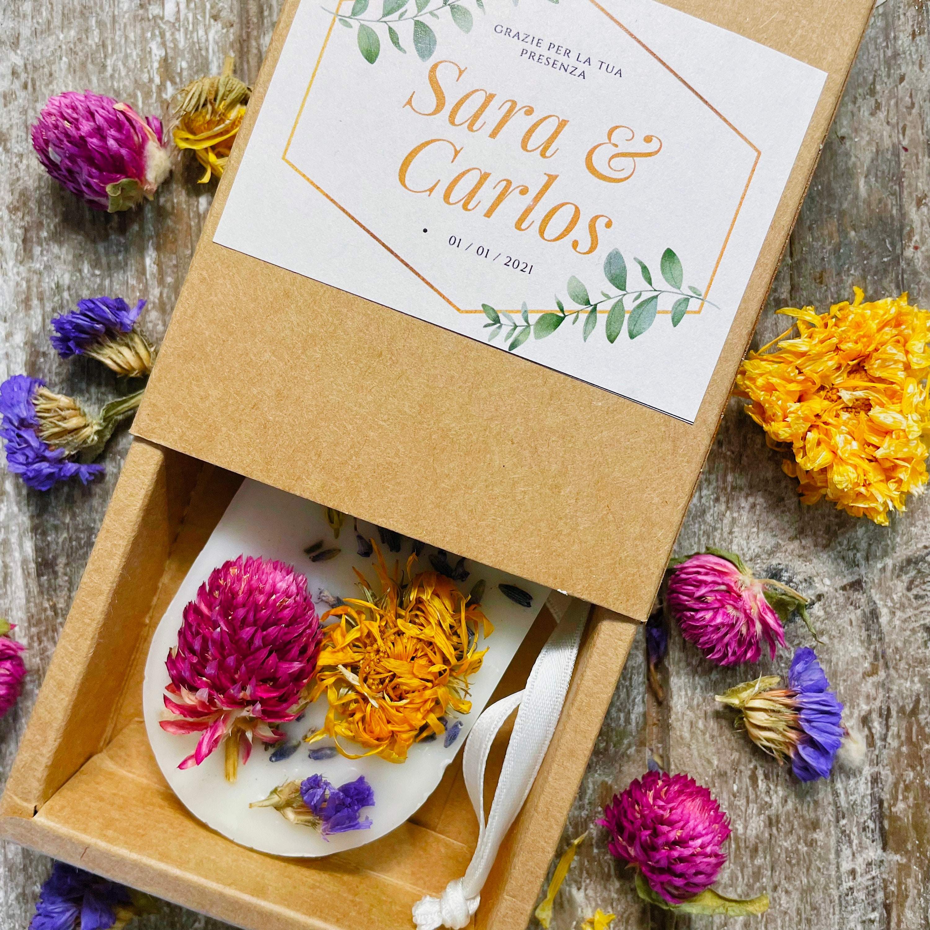 Confezione Regalo Tavoletta Cera Di Soia Profumata Tart | Etsy