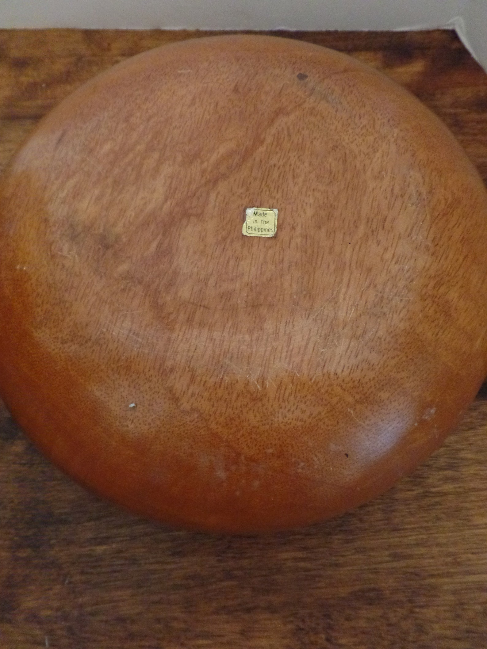 Wooden Serving Bowl made in Phillipines Etsy Italia