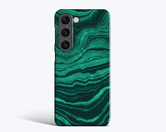 Do serii Galaxy S26, S25, S24, S23, S22, S21, S20, etui magnetyczne MALACHITE WAVES – do serii Galaxy S26, S25, S24, S23, S22, S21, S20, magnetyczne
