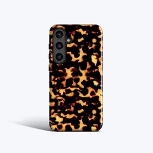TORTOISE SHELL Phone Case | For Galaxy S25 Ultra, S24 Plus, S23 fe, S22, S21, S20 fe, More Models, Tortoise Shell Print, Abstract
