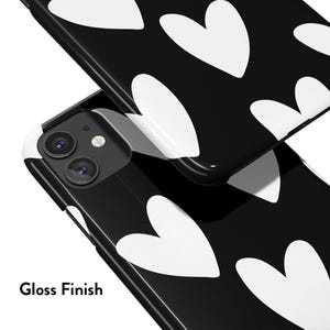 Large White Hearts Case For all Pixel Models, Magnetic Option image 5