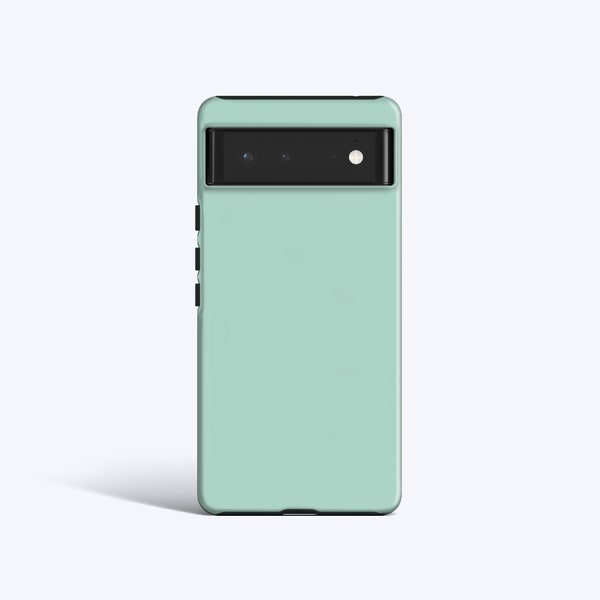 BLOKKLEUR Mint Case | Voor Pixel 8 Pro Case, Pixel 7 Case, Pixel 6 Pro Case, Pixel 5 Case, Pixel 4A Case Meer modellen, Groen