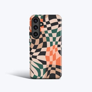 MULTI CHECKERED Case | For Samsung Galaxy S23 Plus Case, Galaxy S22 Plus Case, Galaxy S21 FE Case, More Models, Abstract, Check Case
