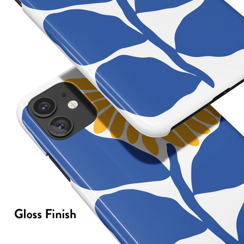 Blue Sunflower Phone Case |- For all Pixel Models, Magnetic Option image 5
