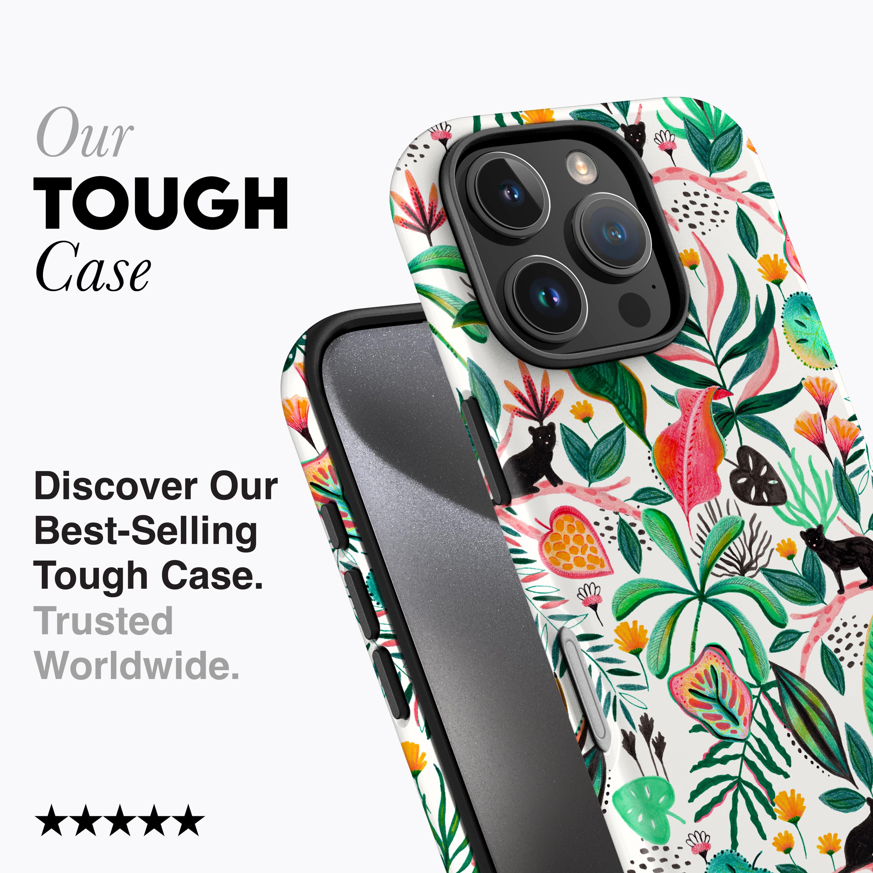 Custodia Richmond & Finch Per IPhone 12 Mini - Design Floreale Giungla - Copertina Antiurto Con Protezione Militare E Ricarica Wireless - 2
